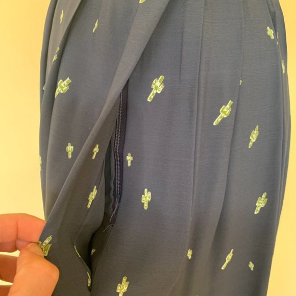 Western Cowgirl Print Midi Skirt - Picture 5 of 6